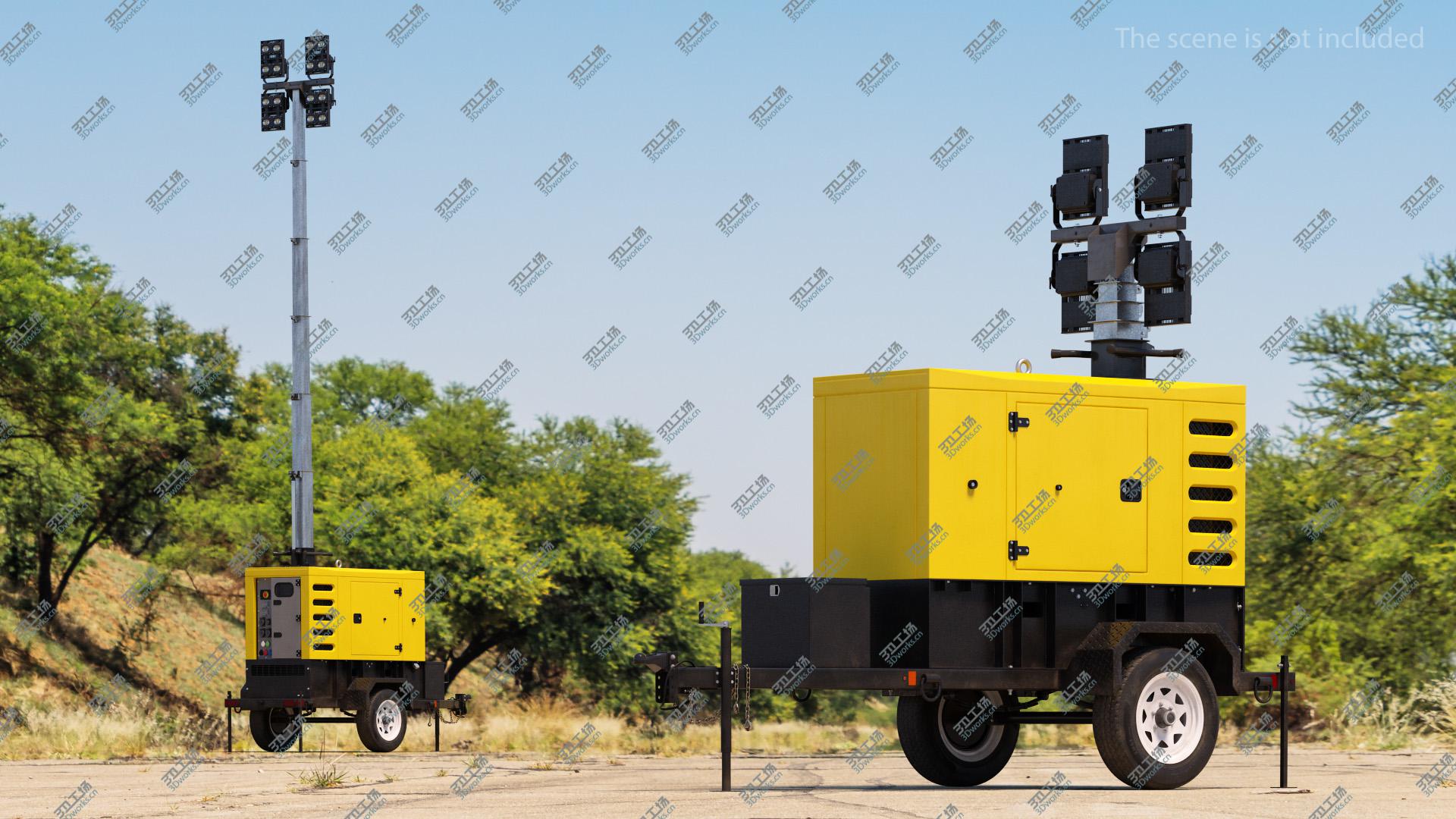 images/goods_img/2021040164/3D Mobile Generator Generic with Lighting Mast Rigged model/5.jpg